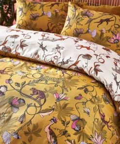 Furn Furn. Wildings Ochre Duvet Cover And Pillowcase Set 5 Furn Furn. Wildings Ochre Duvet Cover And Pillowcase Set -Dunelm-shop 30746837 alt02