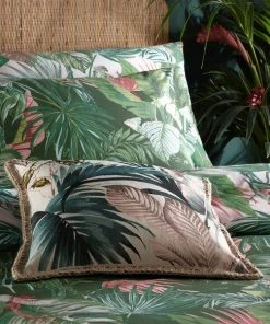 Furn Furn. Amazonia Jade Floral Reversible Duvet Cover And Pillowcase Set 7 Furn Furn. Amazonia Jade Floral Reversible Duvet Cover And Pillowcase Set -Dunelm-shop 30746976 alt02