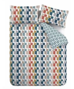 Bianca Cotton Bianca Fine Linens Dakota Geo Egyptian Cotton Duvet Cover And Pillowcase Set 10 Bianca Cotton Bianca Fine Linens Dakota Geo Egyptian Cotton Duvet Cover And Pillowcase Set -Dunelm-shop 30747466 alt04