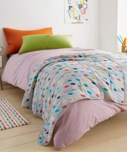 Dunelm Kid's Grey Spot 2kg Weighted Blanket
