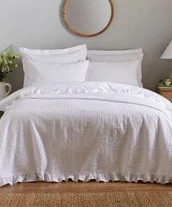 Dunelm Amberline Bedspread
