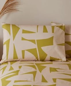 Elements Klipp Orange Duvet Cover And Pillowcase Set -Dunelm-shop 30747980 alt03