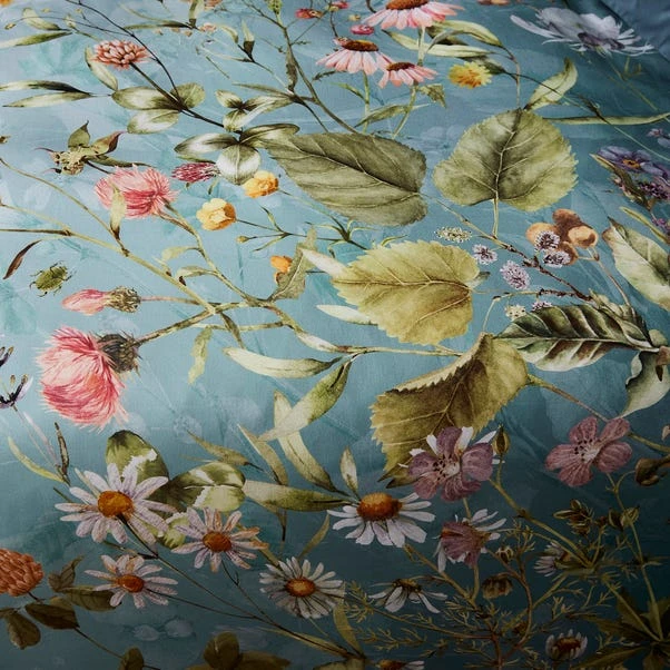 Dorma Meadow Breeze 100% Cotton Duvet Cover And Pillowcase Set 3 Dorma Meadow Breeze 100% Cotton Duvet Cover And Pillowcase Set - Image 3