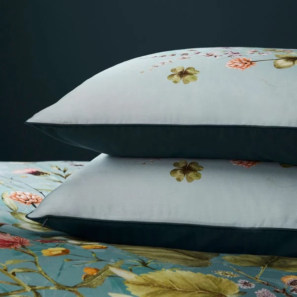 Dorma Meadow Breeze 100% Cotton Duvet Cover And Pillowcase Set 4 Dorma Meadow Breeze 100% Cotton Duvet Cover And Pillowcase Set - Image 4