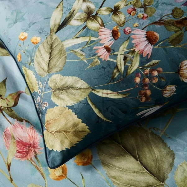 Dorma Meadow Breeze 100% Cotton Duvet Cover And Pillowcase Set 5 Dorma Meadow Breeze 100% Cotton Duvet Cover And Pillowcase Set - Image 5