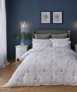 Dorma Purity Botanical 100% Cotton Duvet Cover And Pillowcase Set