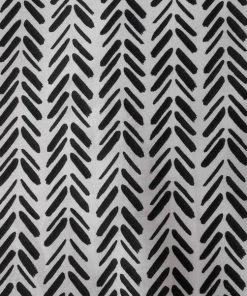 Dunelm Anthony Repeat Black 100% Cotton Duvet Cover And Pillowcase Set -Dunelm-shop 30749454 alt04