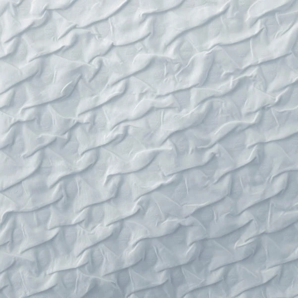 Dunelm Edison Textured Pale Blue Duvet Cover And Pillowcase Set 2 Dunelm Edison Textured Pale Blue Duvet Cover And Pillowcase Set - Image 2