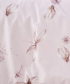 Dunelm Dragonflies Pink 100% Cotton Duvet Cover And Pillowcase Set -Dunelm-shop 30749469 alt04