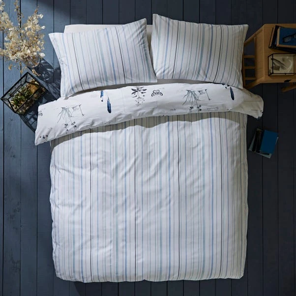 Natural History Museum Nature's Journal 100% Cotton Duvet Cover And Pillowcase Set 4 Natural History Museum Nature's Journal 100% Cotton Duvet Cover And Pillowcase Set - Image 4