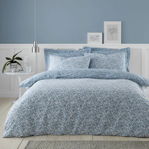 Dunelm Chartwell Denim Duvet Cover And Pillowcase Set 2 Dunelm Chartwell Denim Duvet Cover And Pillowcase Set - Image 2