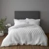 Dunelm Billie White Duvet Cover And Pillowcase Set