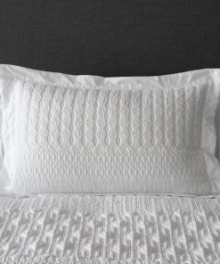Dunelm Billie White Oxford Pillowcase