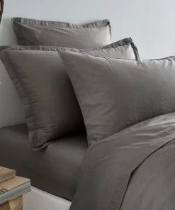 Dunelm Soft Washed Recycled Cotton Flat Sheet