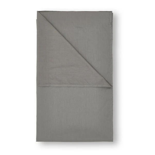 Dunelm Soft Washed Recycled Cotton Flat Sheet 2 Dunelm Soft Washed Recycled Cotton Flat Sheet - Image 2