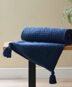 Dunelm Ludlow Cotton 130cm X 180cm Throw