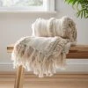 Dunelm Curves Tufted Throw