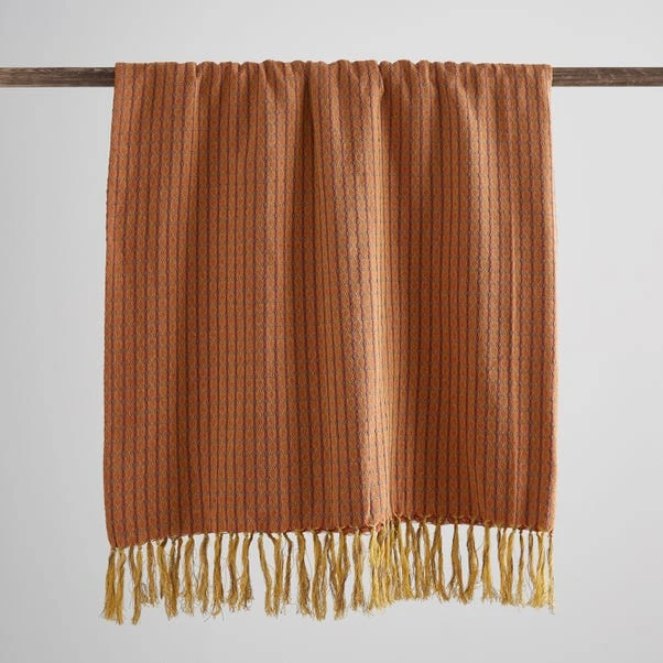 Dunelm Bilbao Woven Throw 2 Dunelm Bilbao Woven Throw - Image 2