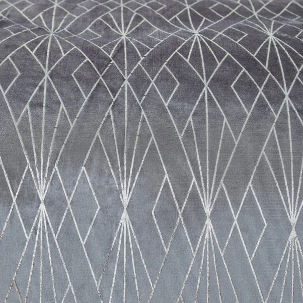 Dunelm Harlow Silver Duvet Cover And Pillowcase Set 2 Dunelm Harlow Silver Duvet Cover And Pillowcase Set - Image 2