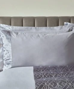 Dunelm Harlow Silver Duvet Cover And Pillowcase Set 5 Dunelm Harlow Silver Duvet Cover And Pillowcase Set -Dunelm-shop 30753002 alt02