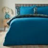 Dunelm Inga Peacock Duvet Cover And Pillowcase Set