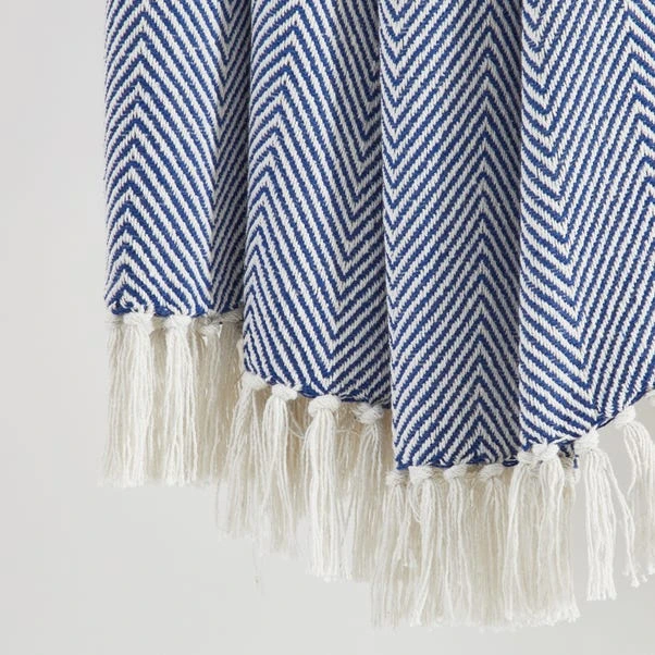 Dunelm Jenson Herringbone 200cm X 200cm Throw 5 Dunelm Jenson Herringbone 200cm X 200cm Throw - Image 5