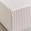Dorma Bee Collection Woven Stripe 100% Cotton Fitted Sheet