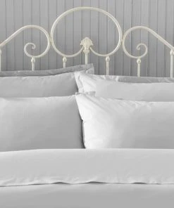 Holly Willoughby Plain Tasmin Grey 100% Cotton Duvet Cover And Pillowcase Set -Dunelm-shop 30758180 alt04