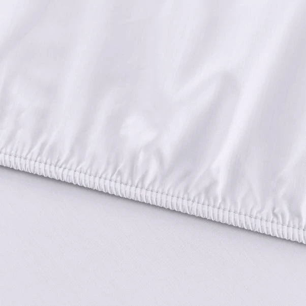 Holly Willoughby Plain 100% Cotton Fitted Sheet 2 Holly Willoughby Plain 100% Cotton Fitted Sheet - Image 2