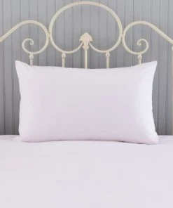 Holly Willoughby Plain 100% Cotton Standard Pillowcase Pair