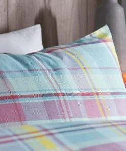 Appletree Hygge Applecross Check 100% Brushed Cotton Duvet Cover Set -Dunelm-shop 30759806 alt02
