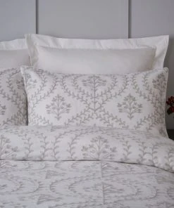 Dorma Marcia 100% Cotton Duvet Cover And Pillowcase Set -Dunelm-shop 30762781 alt03