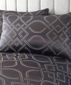 Laurence Llewelyn-Bowen Tie The Knot Slate Duvet Cover And Pillowcase Set 6 Laurence Llewelyn-Bowen Tie The Knot Slate Duvet Cover And Pillowcase Set -Dunelm-shop 30764367 alt02