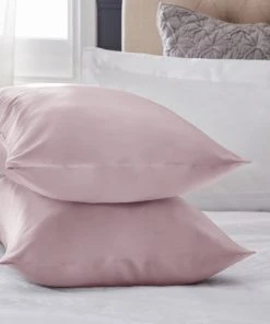 Dorma Blush Silk Pillowcase