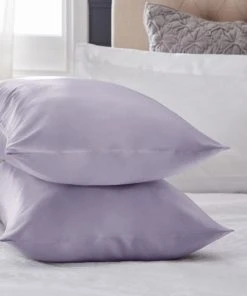 Dorma Lavender Silk Pillowcase