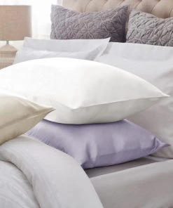 Dorma Lavender Silk Pillowcase 5 Dorma Lavender Silk Pillowcase -Dunelm-shop 30765566 alt02