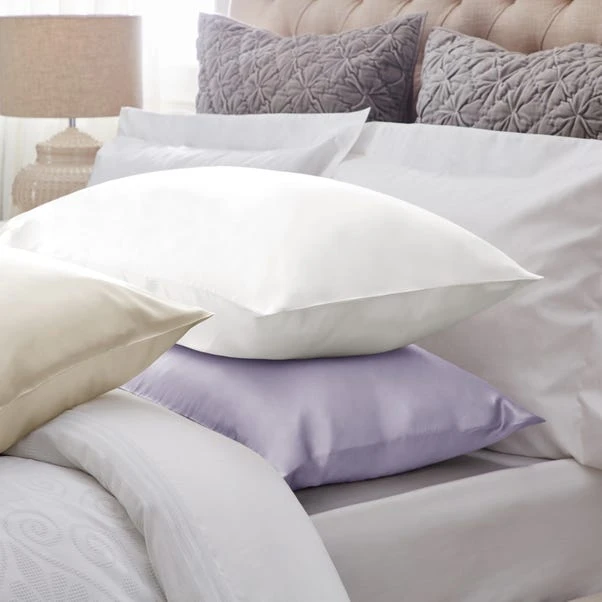 Dorma Lavender Silk Pillowcase 3 Dorma Lavender Silk Pillowcase - Image 3