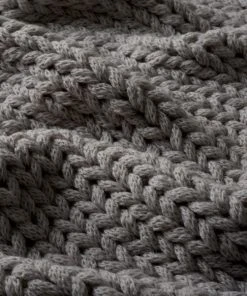 Dunelm Chunky Knit Throw -Dunelm-shop 30766316 alt03