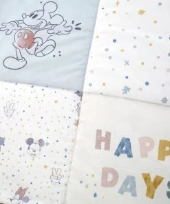 Disney Mickey Alphabet Letters 4 Tog 100% Cotton Cot Quilt -Dunelm-shop 30768217 alt03