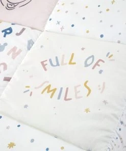 Disney Mickey Alphabet Letters 4 Tog 100% Cotton Cot Quilt -Dunelm-shop 30768217 alt04