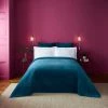 Dorma Purity Teal Genevieve Bedspread