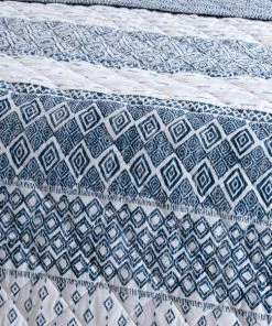 Dunelm Jax Mosaic Bedspread 6 Dunelm Jax Mosaic Bedspread -Dunelm-shop 30768782 alt02