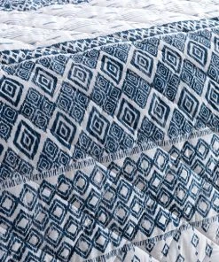 Dunelm Jax Mosaic Bedspread 7 Dunelm Jax Mosaic Bedspread -Dunelm-shop 30768782 alt03