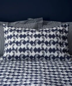 Elements Cove Blue Duvet Cover And Pillowcase Set -Dunelm-shop 30770545 alt03