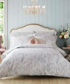 Holly Willoughby Eleni Bird 100% Cotton Duvet Cover And Pillowcase Set