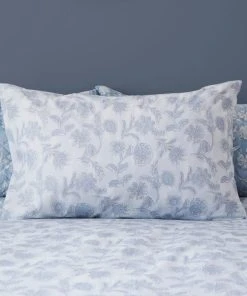 Dunelm Mabel Blue Duvet Cover And Pillowcase Set -Dunelm-shop 30771099 alt02