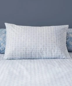 Dunelm Mabel Blue Duvet Cover And Pillowcase Set -Dunelm-shop 30771099 alt03