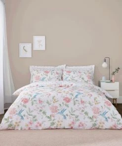 Dunelm Mai Hummingbird Duvet Cover And Pillowcase Set