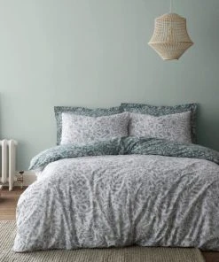 Dunelm Lyra Arts And Crafts Lilypad Duvet Cover And Pillowcase Set -Dunelm-shop 30771515 alt01