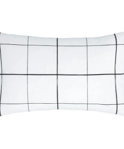 Dunelm Brooks Check White Duvet Cover And Pillowcase Set -Dunelm-shop 30771520 alt05